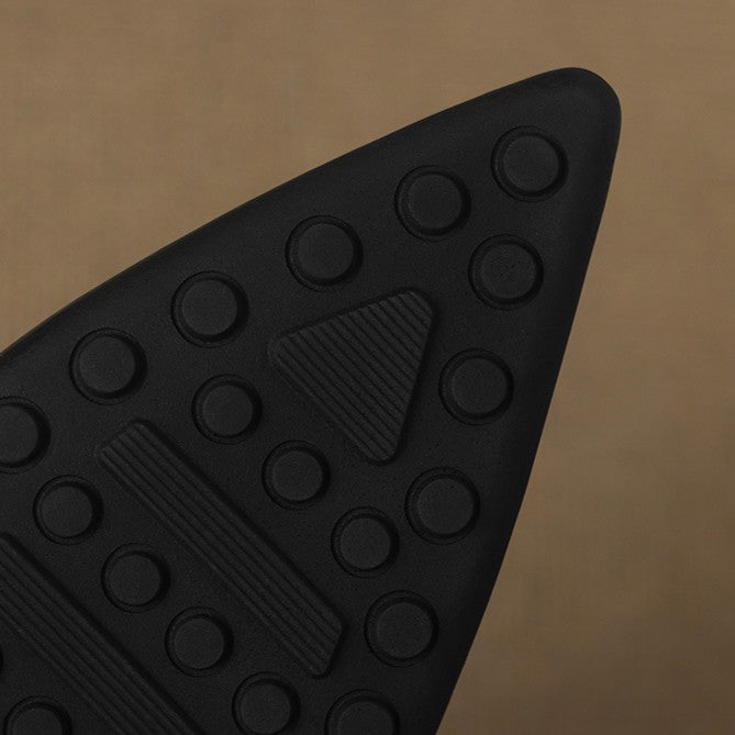 Calenne Leather Kitten Heels