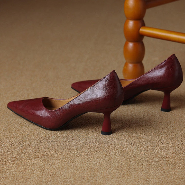 Cymara Leather Pumps