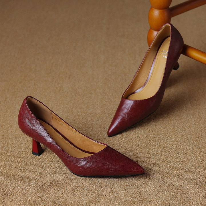 Cymara Leather Pumps