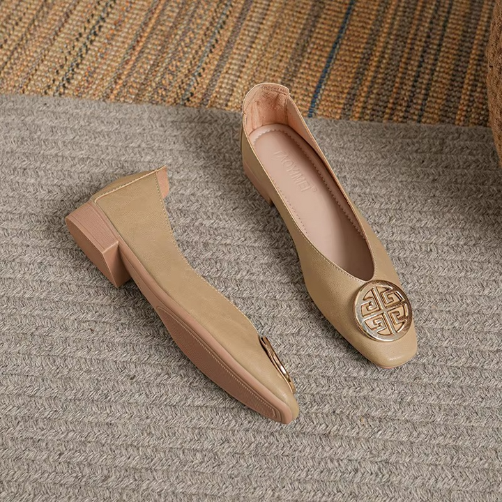 Orchard Leather Flats