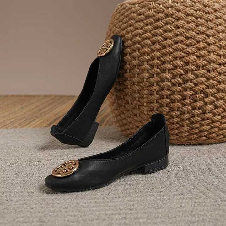 Orchard Leather Flats