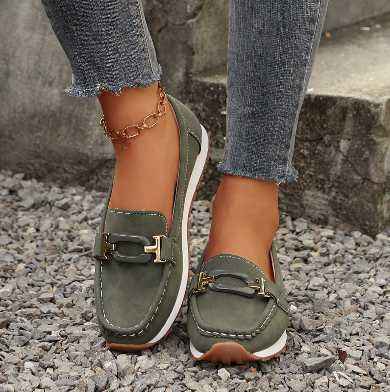 Emelia - Luxury Chain Loafers