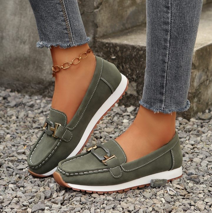 Emelia - Luxury Chain Loafers