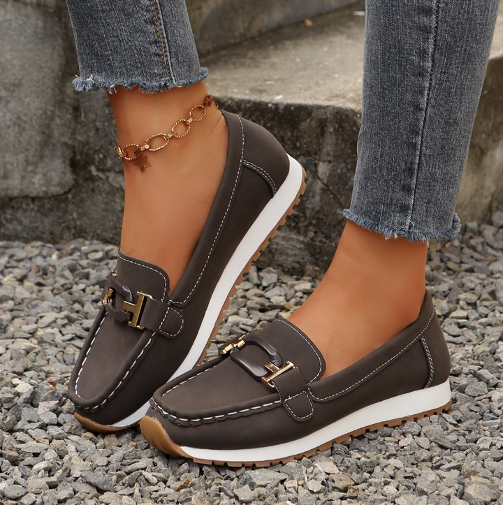 Emelia - Luxury Chain Loafers